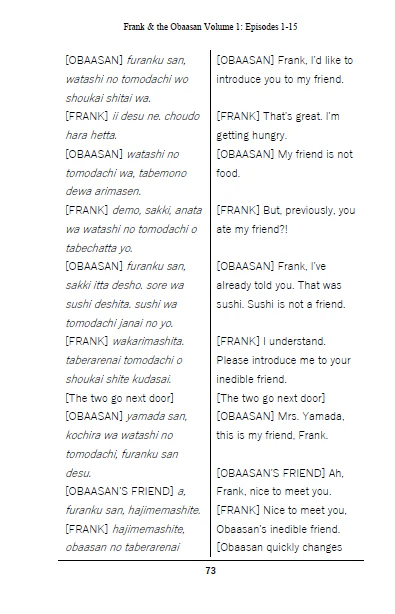 Frank and the Obaasan, a Japanese Reader for Beginners: The First 15 Episodes [Paperback] - Image 4