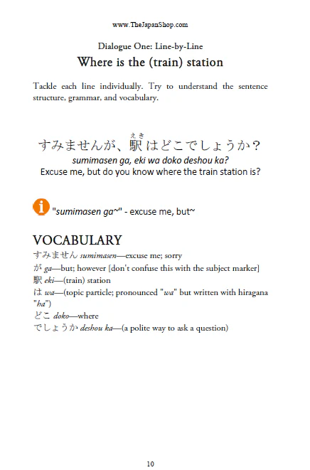 Learn Japanese through Dialogues Volume 4: Directions [Paperback] - Image 4