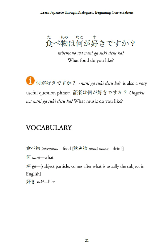 Learn Japanese through Dialogues Volume 1: Beginning Conversations [Paperback] - Image 3