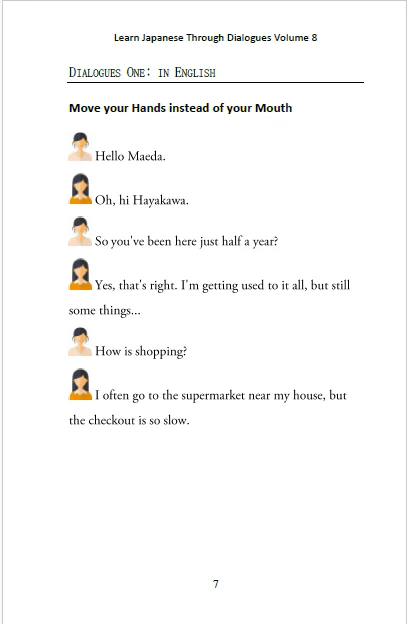 Learn Japanese through Dialogues Volume 8: Idioms [Paperback] - Image 4