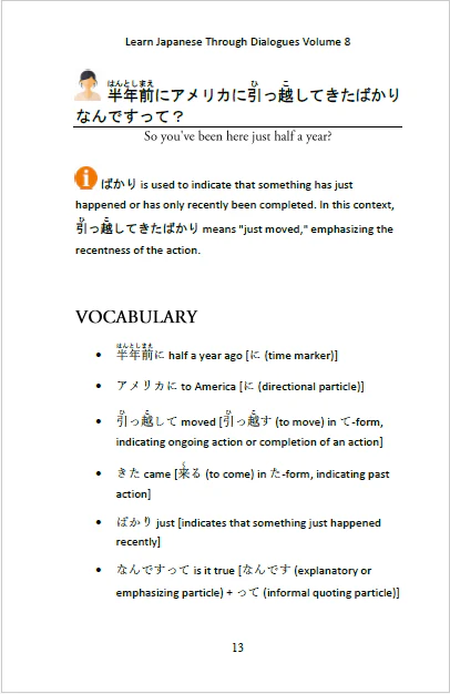 Learn Japanese through Dialogues Volume 8: Idioms [Paperback] - Image 6