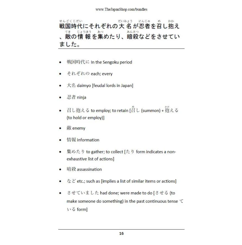 Learn Japanese with Japanese History [Digital Download] - Image 8
