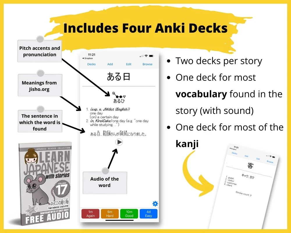 Learn Japanese with Stories Bundle #2 [10 Volumes] [Digital Books + Audios] - Image 5