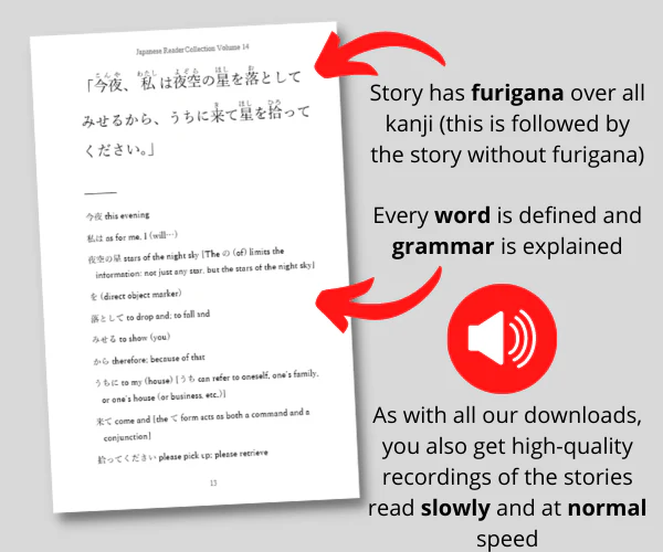 Learn Japanese with Stories Volume 14: Kicchomu san [Paperback] - Image 3