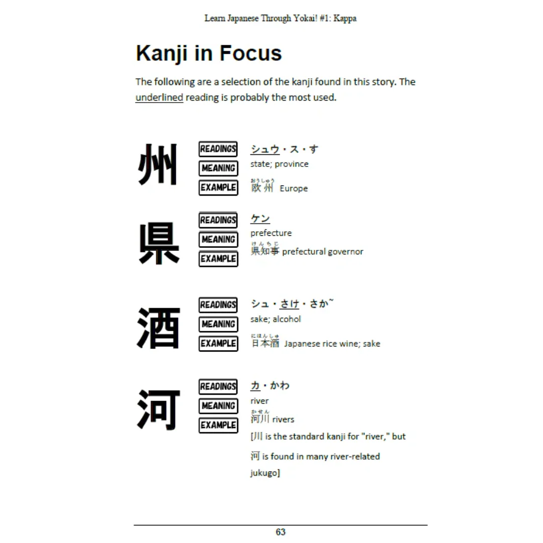 Learn Japanese with Yokai - N4 Level [DIGITAL DOWNLOAD BUNDLE] - Image 4