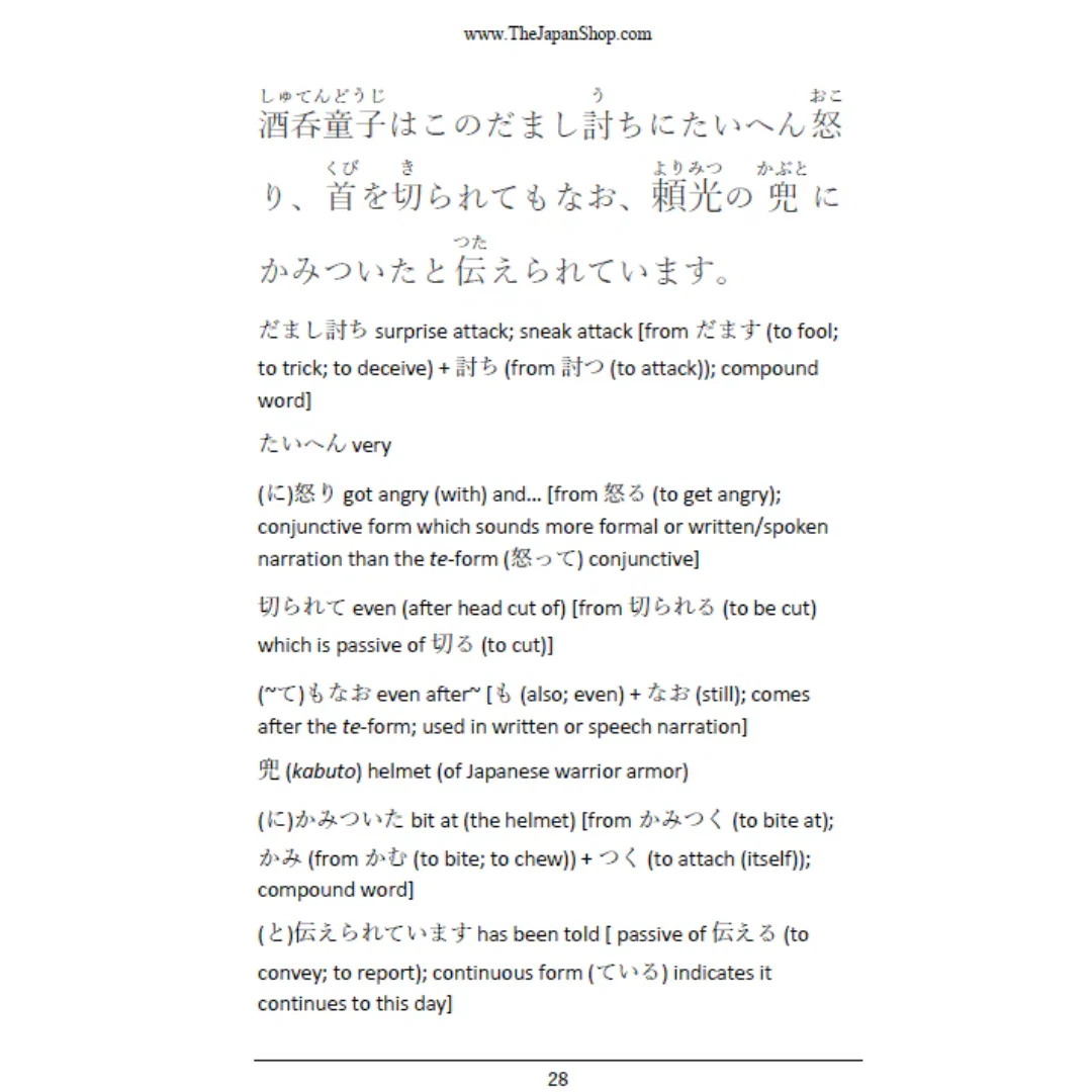 Learn Japanese with Yokai - N4 Level [DIGITAL DOWNLOAD BUNDLE] - Image 7